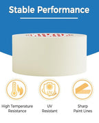 SWRT Masking Tape 2 Inche Wide × 55Yds– 2 Rolls, Strong Adhesive, Clean Removal - Image 4