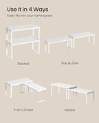 SONGMICS Spice Racks, Countertop Organizers, Shelf Risers, Expandable - Image 7