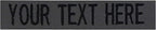 Custom Uniform Name Tapes Solid Colors. Made in The U.S.A. Ships Under 24 by NORTHERNSAFARI