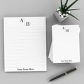 PrintPPS Personalized Monogram Notepads by PrintPPS