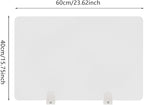 4PCS Desk Dividers Office Partitions, Privacy Desk Panel Protective, Frosted - Image 5