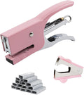 Aacehlh Small Hand-held Stapler Set, 15 Sheet Capacity, Includes 750Pcs Staples by Aacehlh