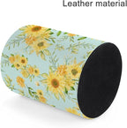 DIYYAO Personalize Sunflower Pattern Circular Pen Holder - Image 4
