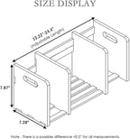 Fox Claw Desktop Bookshelf Expandable Desktop Organizer Counter Bookcase Desk - Image 3