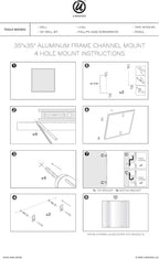 U Brands PINIT Magnetic Dry Erase White Board - Image 6