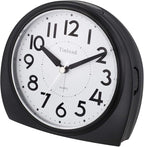 Tinload 5.5" Large Analog Alarm Clock Silent Non Ticking, Gentle Wake, Beep - Image 5
