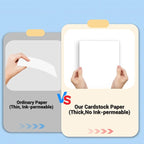 Cardstock 8.5 x 11, Thick Printer Paper 75 lb/200 gsm, 40 Sheets Card Stock - Image 4