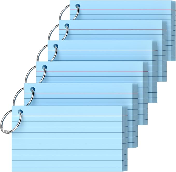 Ciphyfee Index Cards 3x5 Inch by Ciphyfee
