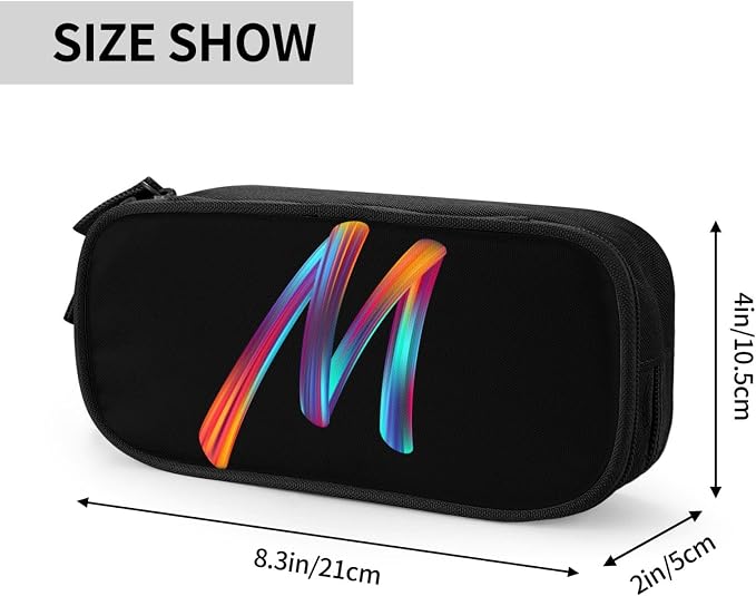 Pazacon Cute Initial Pencil Case - Image 2