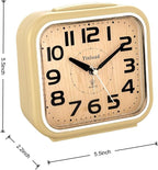 Tinload 5.5" Large Analog Alarm Clock Silent Non Ticking, Gentle Wake, Beep - Image 8