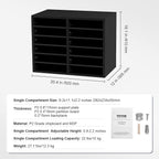 VEVOR Literature Organizers, 12 Compartments Office Mailbox - Image 7