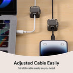 Magnetic Cable Clips, Adjustable Cord Holder Management, Adhesive Wire Keeper - Image 5