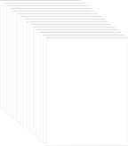 100 Sheets White Cardstock 8.5 x 11 Printer Paper, 75lb Heavyweight Certificate by Guakicae