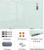 TSJ OFFICE Glass Dry-Erase Board - Image 2
