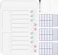 Dry Erase Chore Chart for Kids to Do List Magnetic Checklist Board Reusable RV by Lucomb