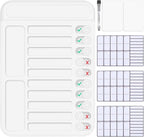 Dry Erase Chore Chart for Kids to Do List Magnetic Checklist Board Reusable RV by Lucomb