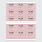 Dotty about Paper Personalized Blush Pink Colorblock - Image 3