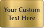 SmartSign Custom Brass Sign - Image 6