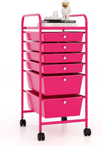 RELAX4LIFE 6-Drawer Rolling Storage Cart by RELAX4LIFE