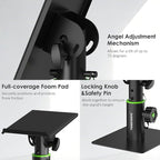 Vondynote Set of 2 Tablet Stand Holders Desktop Stands Angle Height Adjustable - Image 2