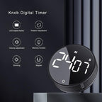 AVINIA Digital Kitchen Timers, Visual timers Large LED Display Magnetic - Image 2