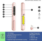 QUI Presentation Clicker for PowerPoint, RF 2.4GHz USB Wireless Presenter Remote - Image 3
