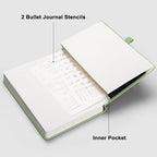 RETTACY Bullet Dotted Journal Notebook, 320 Numbered Pages, A5 Medium Size - Image 7