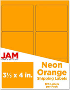 JAM PAPER Shipping Address Labels by JAMPaper