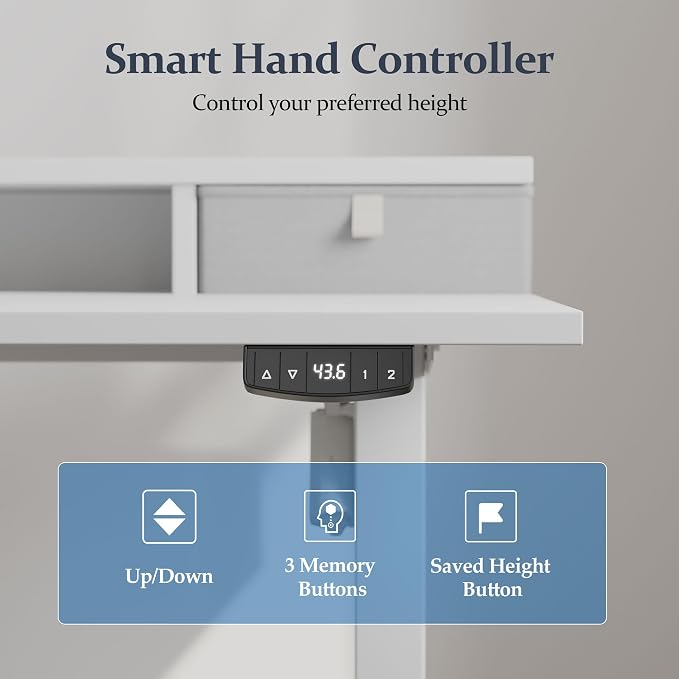 Klicelor 63 Inch Electric Standing Desk - Image 7
