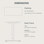FLEXISPOT E6 3-Stage Dual Motor Electric Standing Desk 55 x 28 Sit Stand Up Desk - Image 6