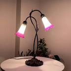 Bieye LS03 Lily Flower Blown Glass Lampshade - Image 7