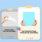 Cardstock 8.5 x 11, Thick Printer Paper 75 lb/200 gsm, 120 Sheets Card Stock - Image 4