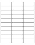 BESTEASY 30-up 500 Sheets 1" X 2-5/8" Address Shipping Labels by BESTEASYLABELPRINTER