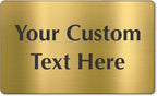 SmartSign Custom Brass Sign - Image 5