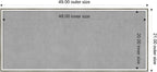 Amanti Art Silver Framed Magnetic Board 21x49 Oversize Vision Board - Image 4