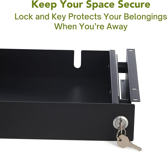 PERFECT POSTURE Max Under Desk Storage Drawer – Large Desk Drawer - Image 4