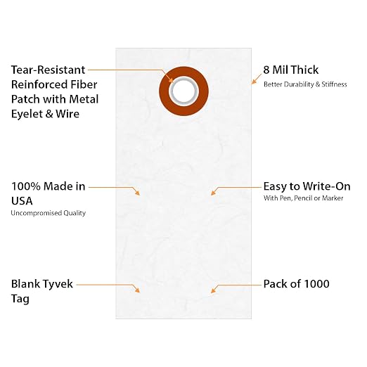 SmartSign White Shipping Tags, Size #1 - Image 5