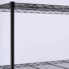 M MZG 1400 lbs 4 Tier Storage Rack Metal Wire Shelving Unit, Storage Standing - Image 9