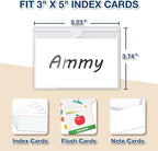 H4D 24 Pack Labels for Storage Bins, Tote Label Pockets for Organizing Storage - Image 3
