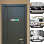Mipcase 2pcs Office Door Status Signs Sliding Indicators - Image 7
