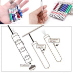 6 PCS Cat Toys Laser Pointer Mini Keychain Laser Pointer LED Flashlight Dog - Image 2