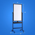 Rolling Dry Erase Board 24 x 48 - Image 9