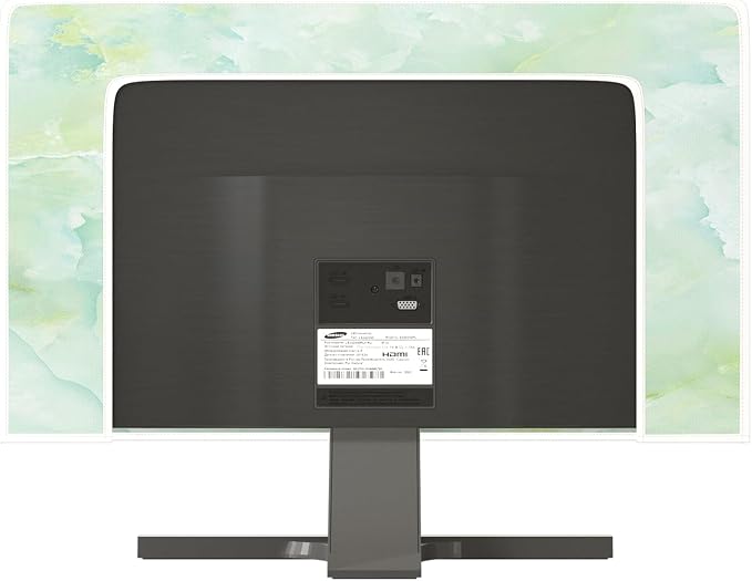 Baocicco Sage Green Marble Waterproof TV Dust Cover 75 Inch Anti-Static - Image 5