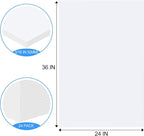 ToLanbbt 24 Pack White Foam Board, Displaying - Image 2