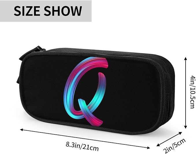 Pazacon Cute Initial Pencil Case - Image 2