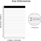 Nichela Notepad for Daily Planning and Organization of Work – 4 x 6-inches - Image 2