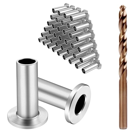 BLIKA 40 Pack Stainless Steel Protector Sleeves by BLIKA