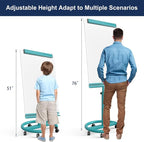 TSJ OFFICE Rolling Whiteboard Standing - Image 3