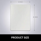 Kuyal Desk Chair Mat for Carpet, Office and Home, Easy Glide, Protects Floors - Image 7