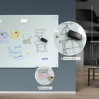 Magnetic Glass Dry Erase White Board Whiteboard Glass Writeboard 40"x60" - Image 7